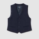 OVS Formal Gilet Dark Blue