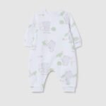 OVS Romper Aop Off White