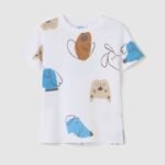 OVS T-Shirt Aop Brilliant Wh