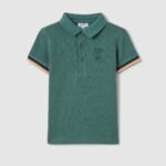 OVS Polo W/Print Deep Sea
