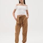 OVS Cargo W/Belt Tobacco Brow