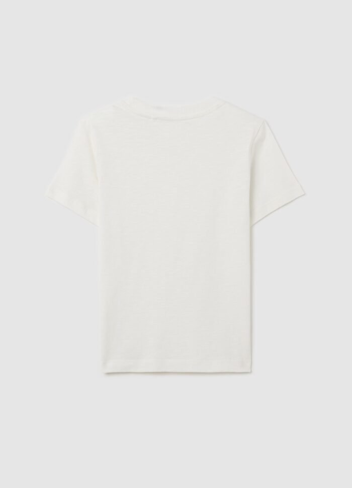 ⁦Boys' T-Shirt – White⁩ - الصورة ⁦2⁩