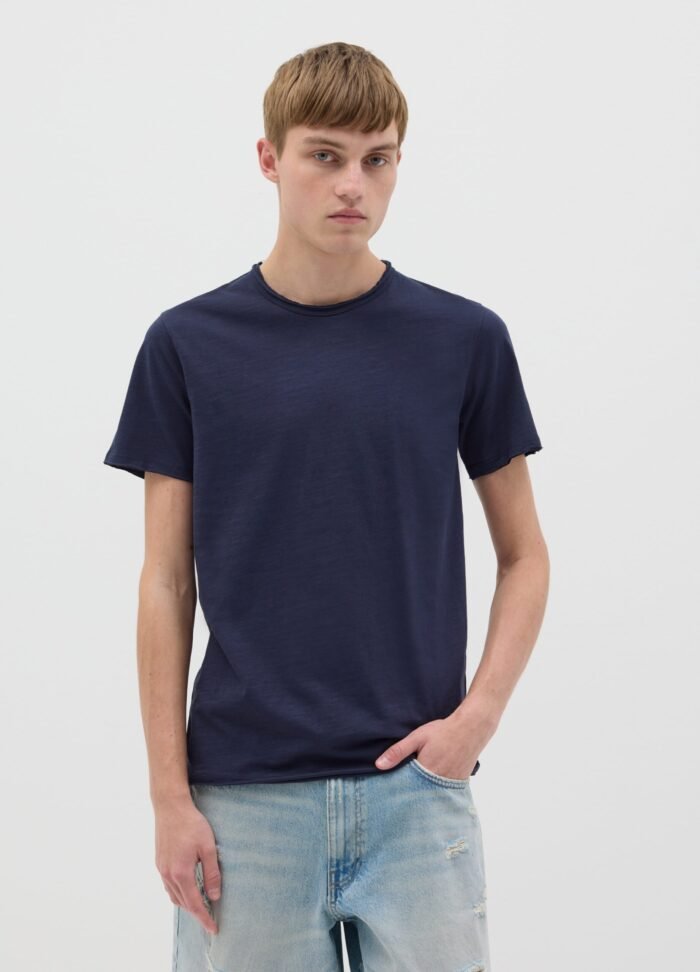 Men's Printed T-Shirt – Navy - Image 2