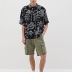 OVS Cargo Bermud Green Olive