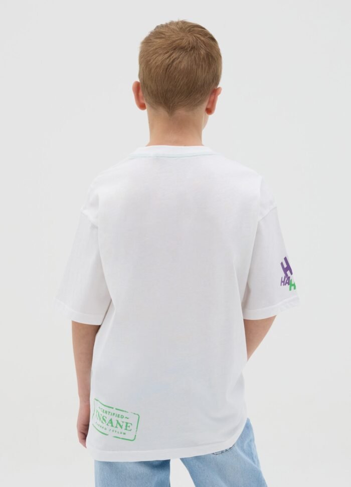 ⁦Boys' Character T-Shirt – White⁩ - الصورة ⁦2⁩