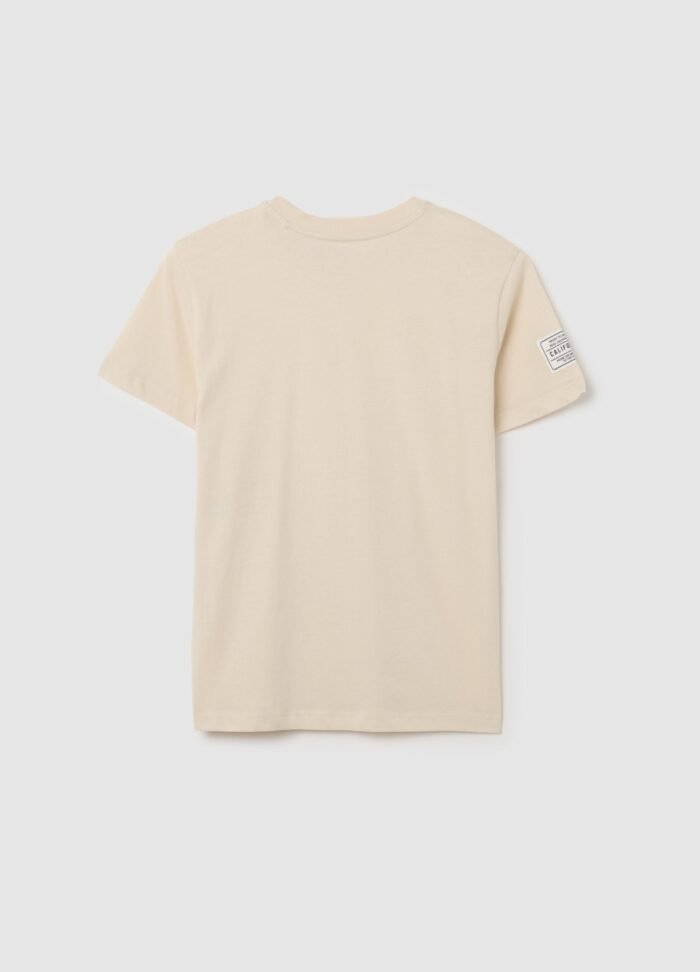⁦Boys' T-Shirt – Birch Beige⁩ - الصورة ⁦2⁩