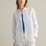 OVS Linen Blouse White