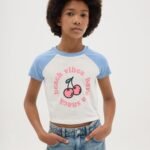 OVS T-Shirt Contrast Raglan S