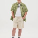 OVS Short W/Patc Birch