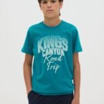Boys' Printed T-Shirt – Red