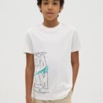 OVS Tshirt Mod C Blanc De Bla