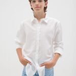 OVS Shirt Co/Li Bright White