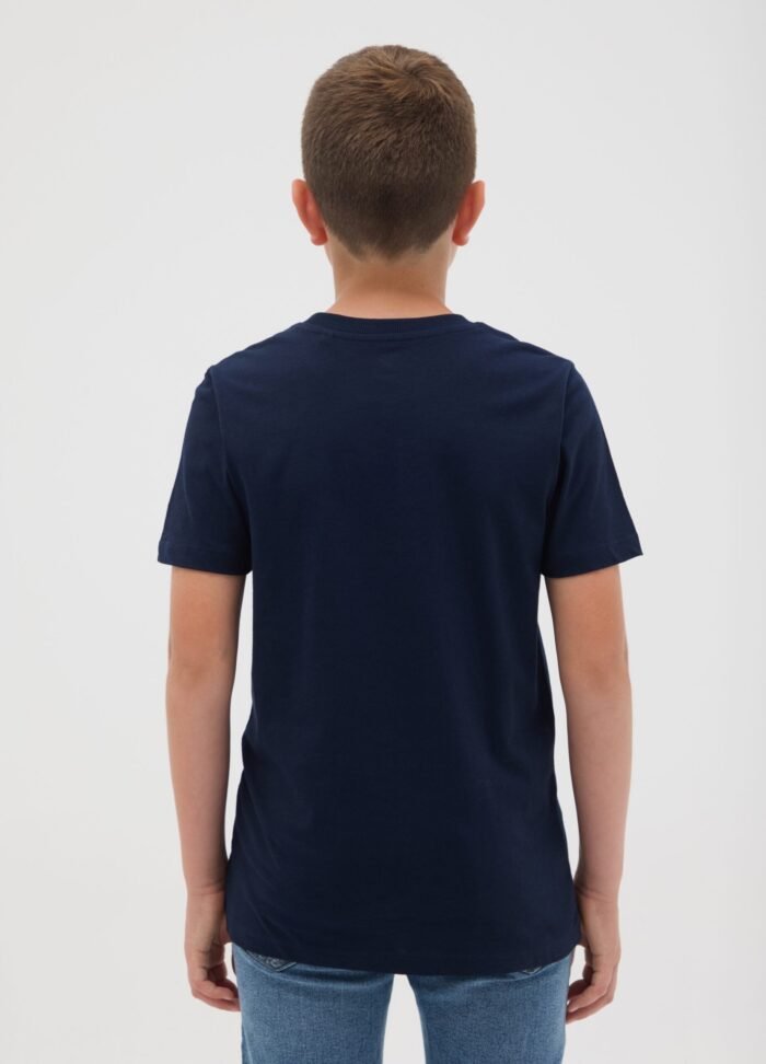⁦Boys' T-Shirt – Navy⁩ - الصورة ⁦2⁩