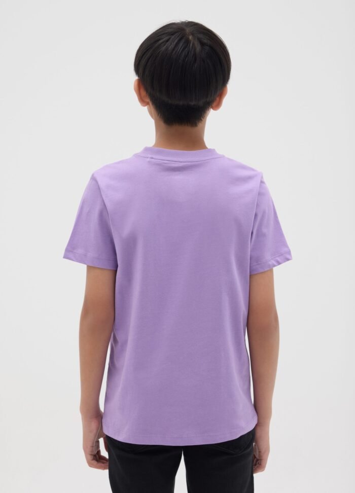 ⁦Boys' T-Shirt – Lavender⁩ - الصورة ⁦2⁩