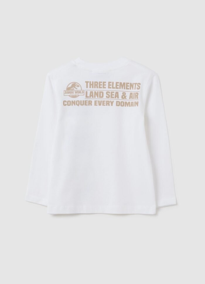 ⁦Boys' T-Shirt – Bright White⁩ - الصورة ⁦2⁩