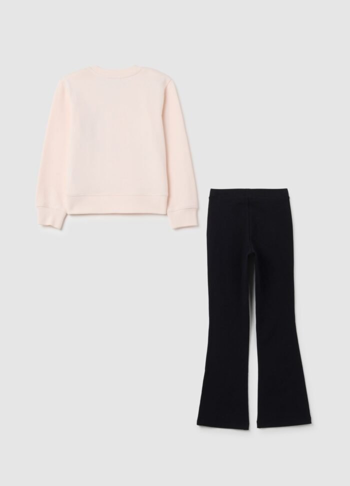 ⁦Girls' Printed Sweatshirt – Pearl⁩ - الصورة ⁦2⁩