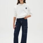 OVS Denim Cargo Dark Blue