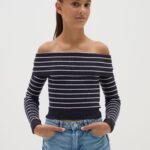 OVS Jumper Wide Navy/Bianco
