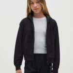 OVS Swt Full Zip Black Beauty