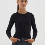 OVS T-Shirt L/S Black Beauty