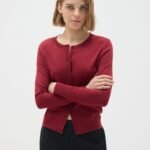 OVS Basic Cardig Merlot