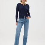OVS Basic Cardig Navy Blue