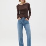 OVS Ls Top W/Lac Hot Fudge