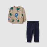 OVS Jogging Set Cobblestone