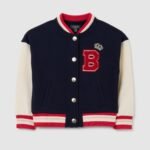 Girls' Baseball Sweatshirt – Blue