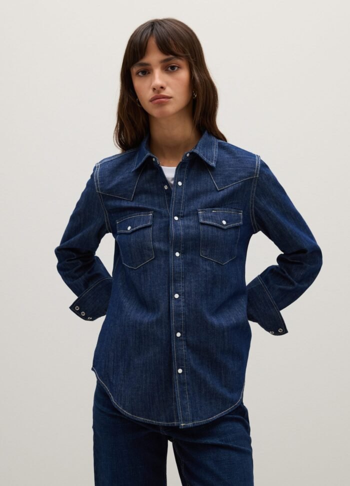 ⁦Western Deni Dark Blue⁩ - الصورة ⁦2⁩