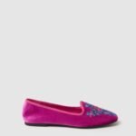OVS Furlana Embr Fuchsia Fedo