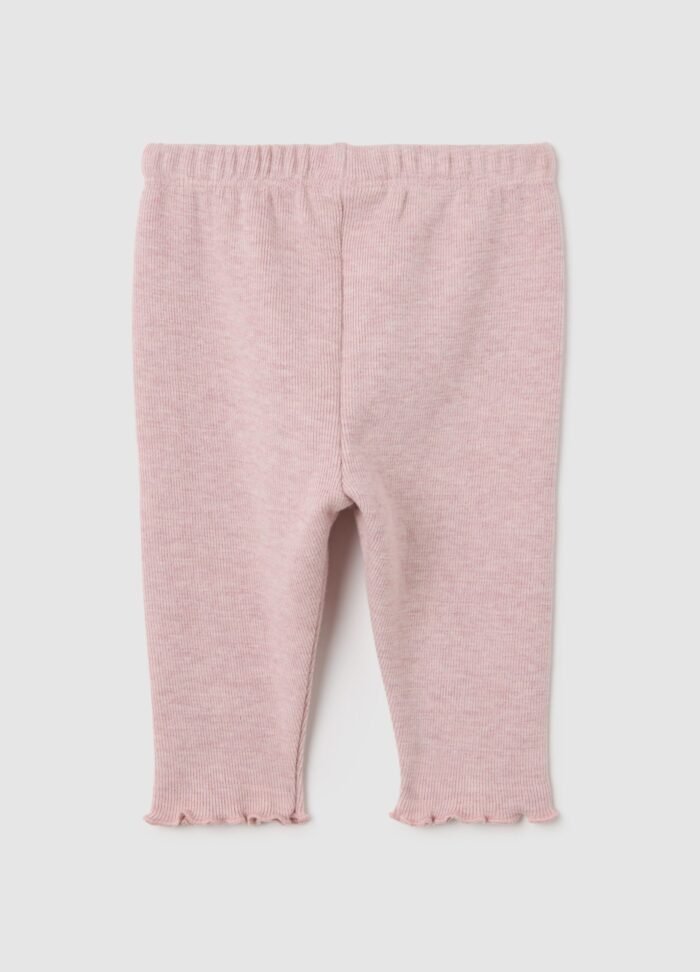 ⁦Baby Leggings – Pale Mauve⁩ - الصورة ⁦2⁩
