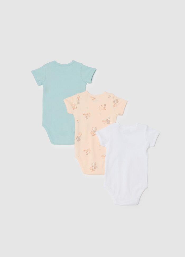 Baby Boys' Bodysuits – 3 Pack, Blue Haze - Image 2