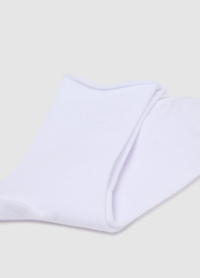 ⁦Women's Socks – 2 Pack, Grey & White⁩ - الصورة ⁦2⁩