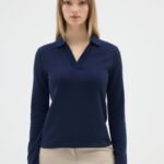 OVS Polo Ls Navy Blazer