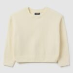 Girls' Chenille Jumper – Ivory