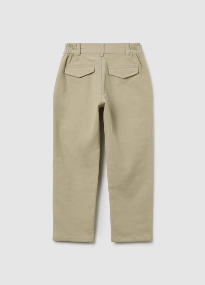 ⁦Boys' Corduroy Trousers – Tan⁩ - الصورة ⁦2⁩