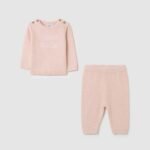 OVS Set Tricot Pink Melange