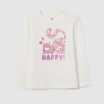 OVS Tsh 3/4Col P Blanc De Bla