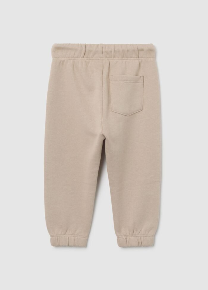 ⁦Baby Boys' Printed Joggers – Taupe⁩ - الصورة ⁦2⁩