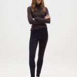OVS Turtle Neck Nero/Marrone