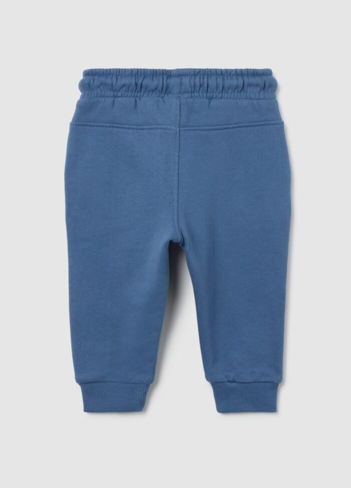 ⁦Baby Boys' Printed Joggers – Azure Blue⁩ - الصورة ⁦2⁩