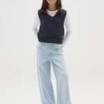 OVS Denim Wide L Light Blue