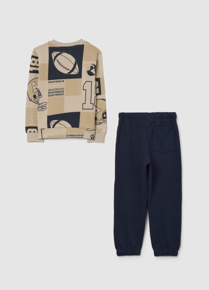 ⁦Boys' Jogger Set – Feather Grey⁩ - الصورة ⁦2⁩