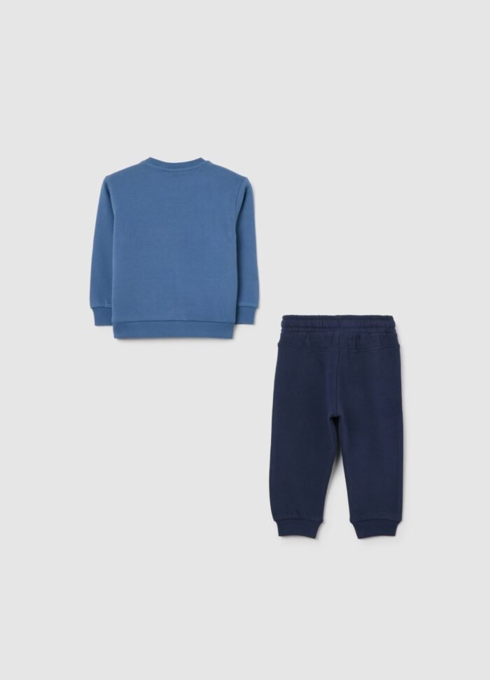 ⁦Baby Boys' Jogger Set – Azure Blue⁩ - الصورة ⁦2⁩