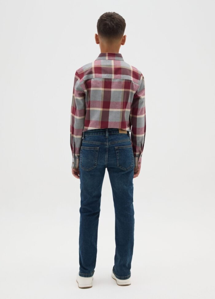 Boys' Regular-Fit Jeans – Dark Blue - Image 2