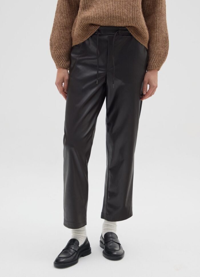 Women's Wide-Leg Trousers – Java Brown - Image 2