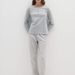 OVS 1018 Pigiama Med Grey Mel
