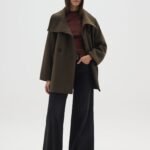 OVS Coat Dark Green