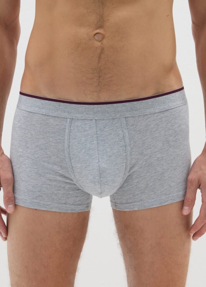 Men's Cotton Boxer Shorts – 3 Pack, Burgundy - Image 2